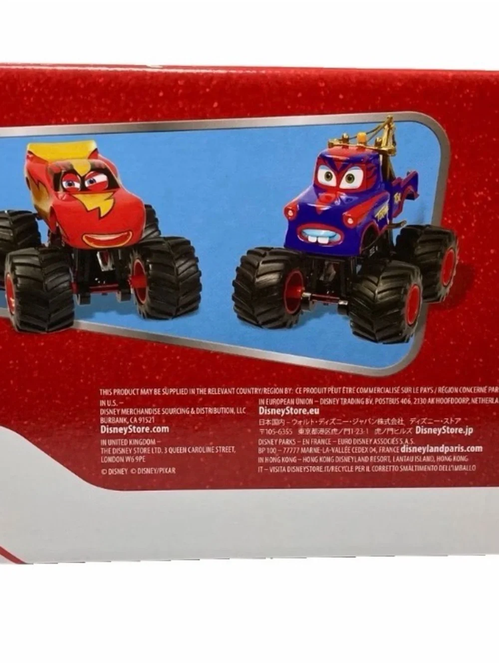 Disney Pixar Monster Truck Frightening McMean and Tormentor Die Cast Set – Cars